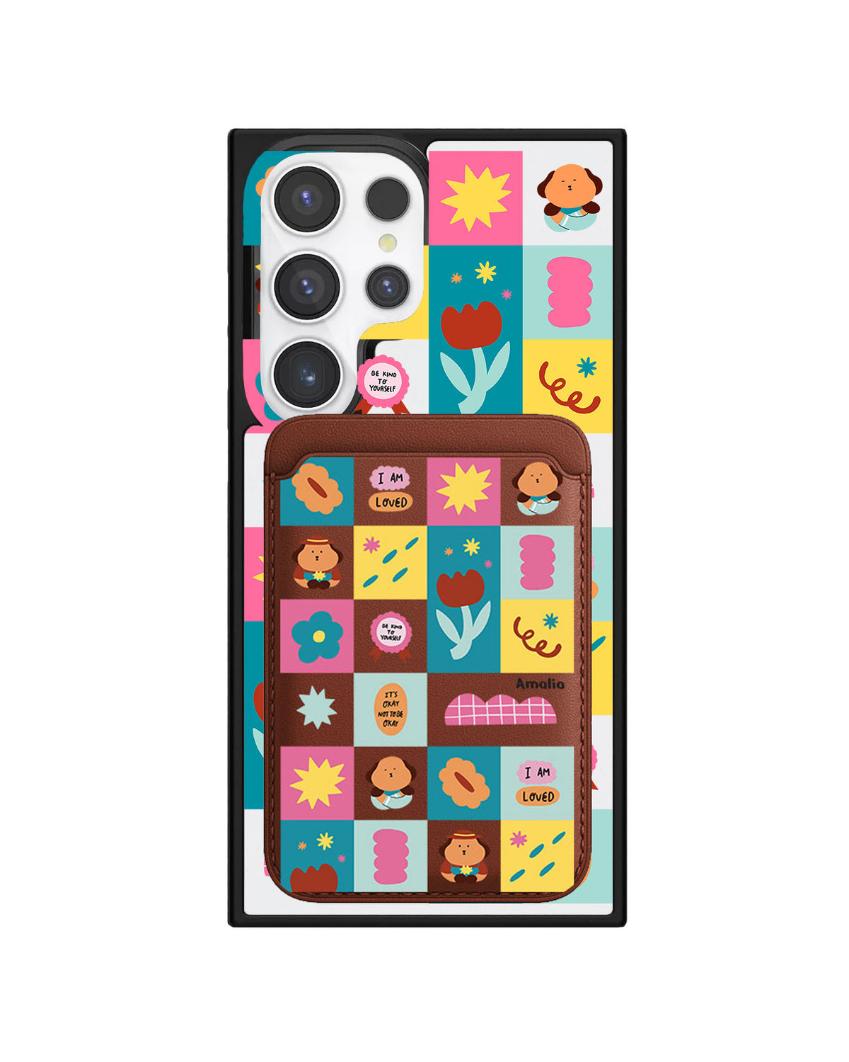 Android Magnetic Wallet Case - Selflove Cubicle