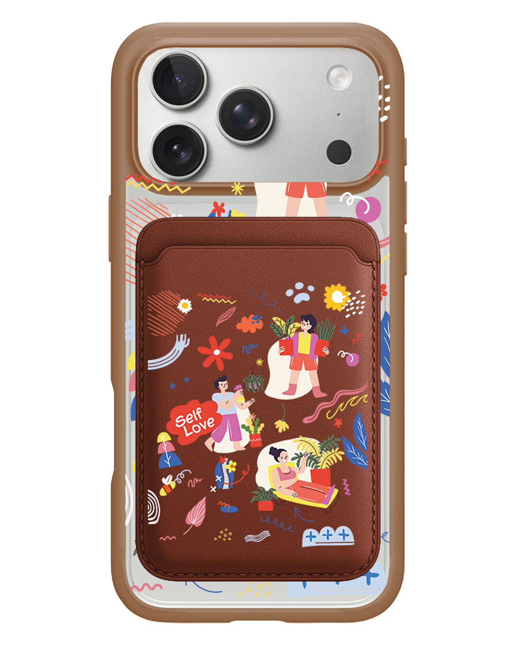iPhone Magnetic Wallet Case - Self Love Sticker Pack 1.0