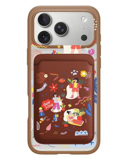 iPhone Magnetic Wallet Case - Self Love Sticker Pack 1.0