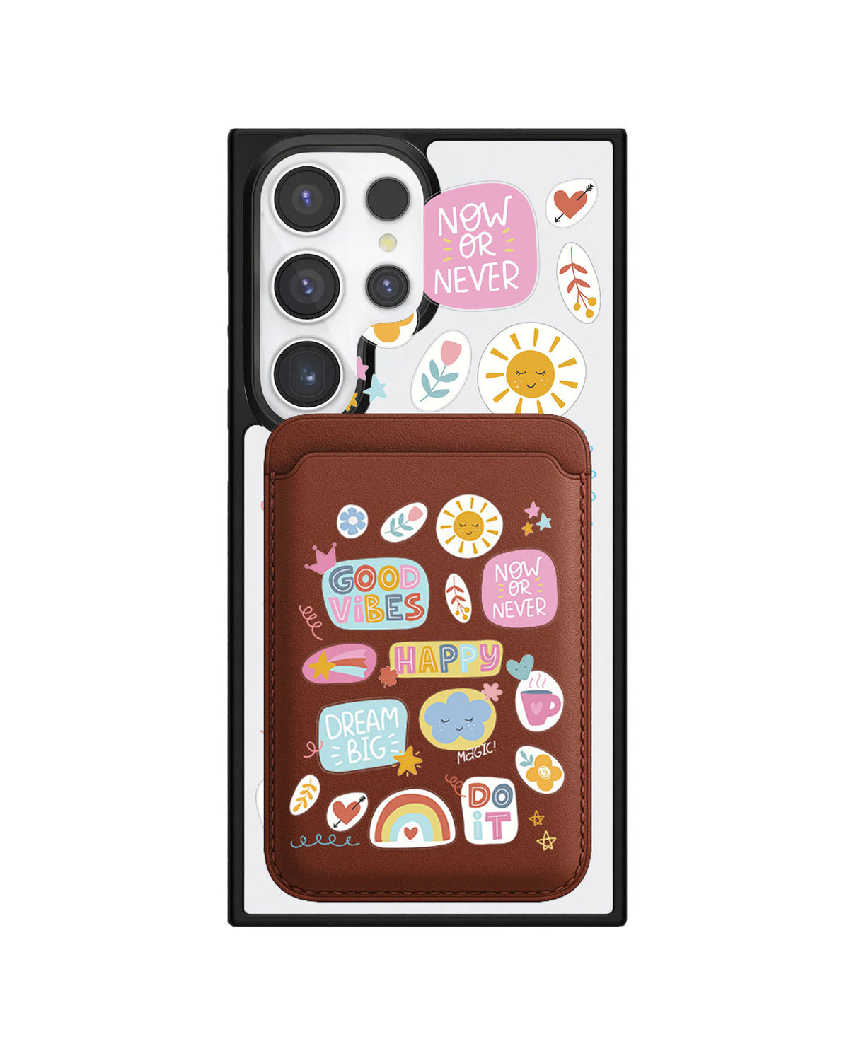 Android Magnetic Wallet Case - Good Day 2.0