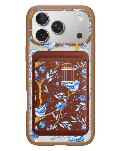 iPhone Magnetic Wallet Case - Lovebird 10.0