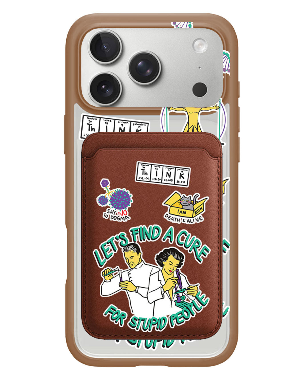 iPhone Magnetic Wallet Case - Science 2.0