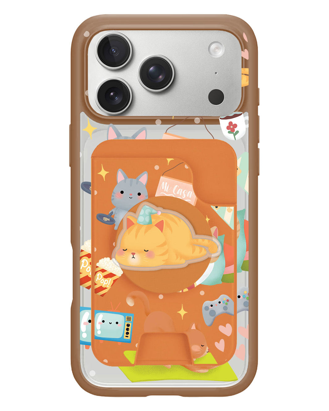 iPhone Magpop Wallet - Stay Home