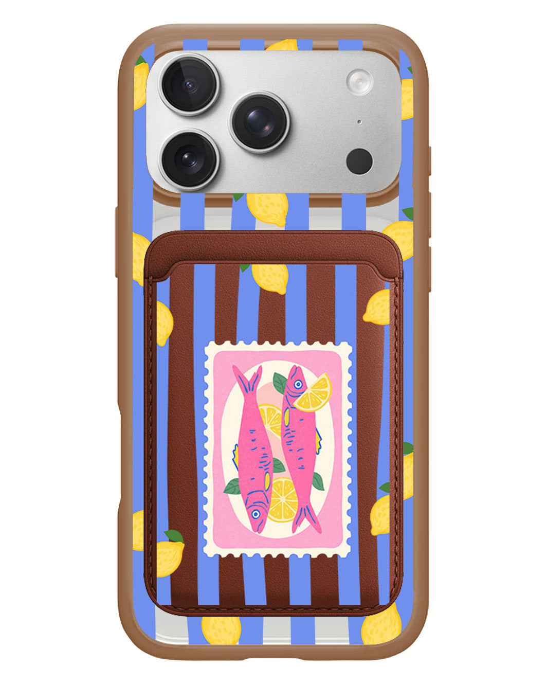 iPhone Magnetic Wallet Case - Sardines 2.0