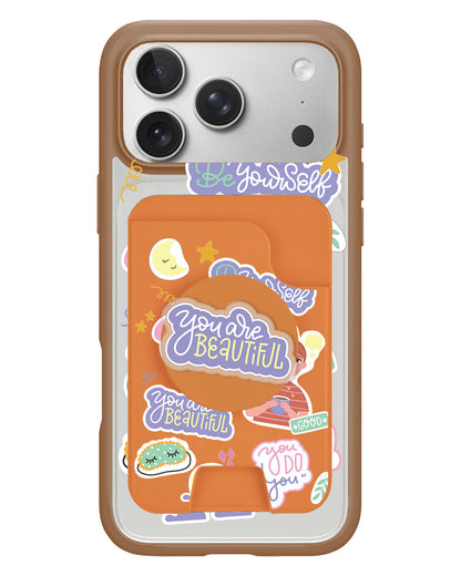 iPhone Magpop Wallet - Be Yourself