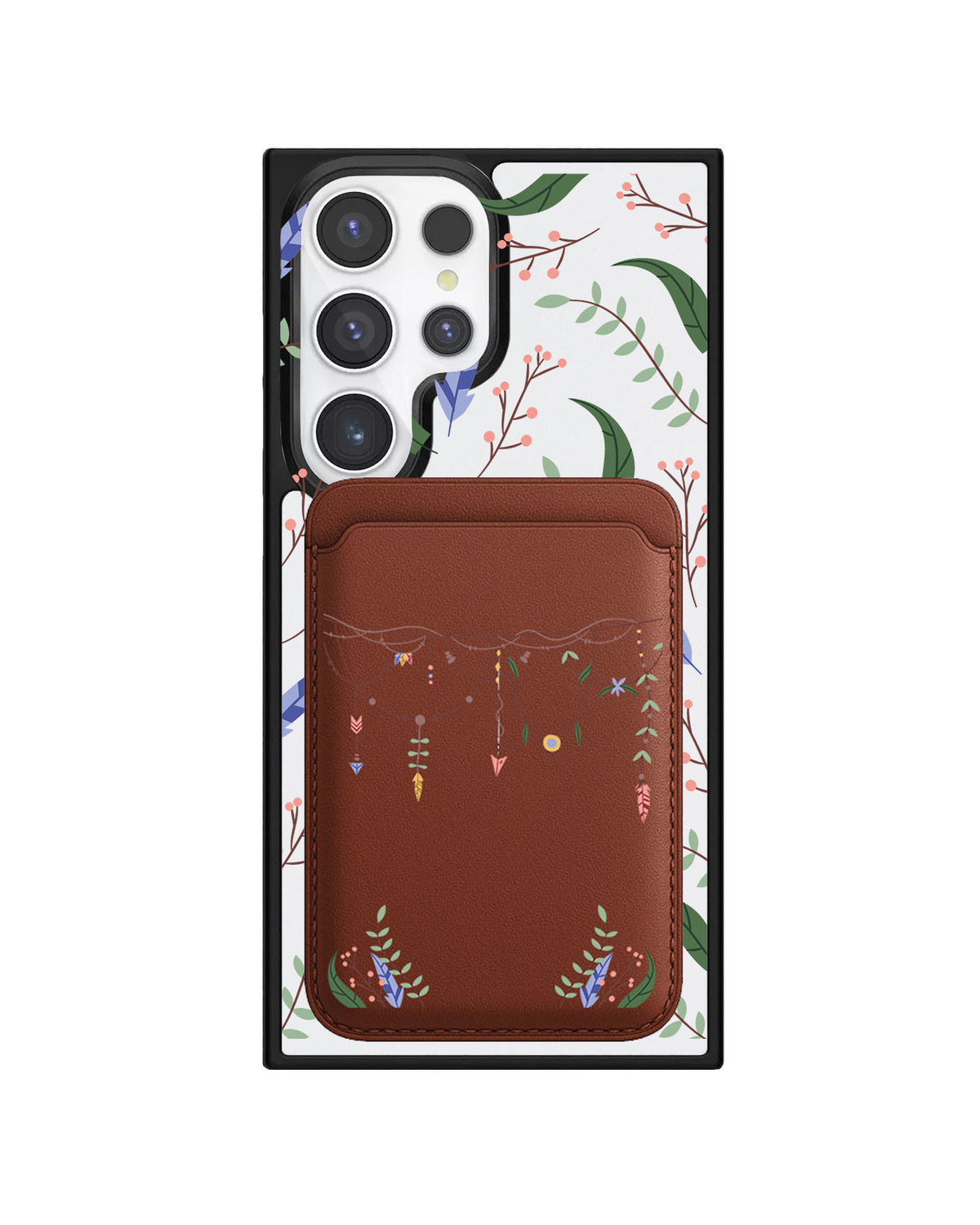 Android Magnetic Wallet Case - Bohemian