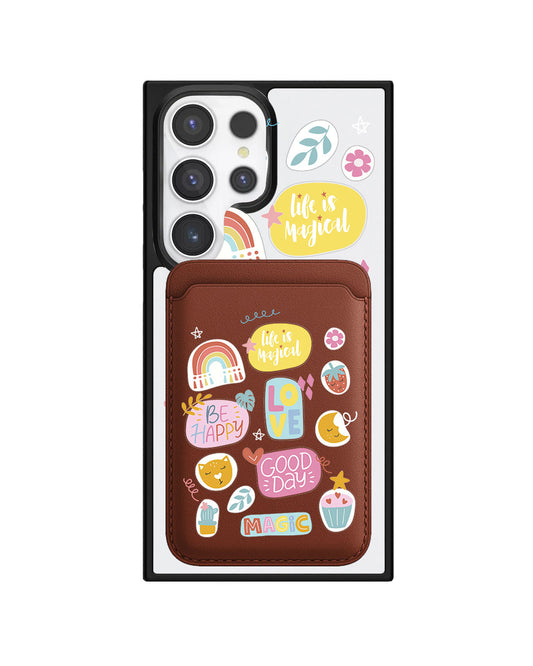 Android Magnetic Wallet Case - Good Day 1.0