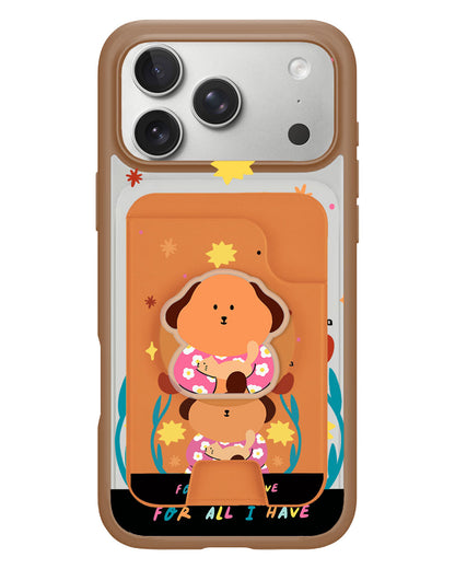 iPhone Magpop Wallet - Kiku and The Cat