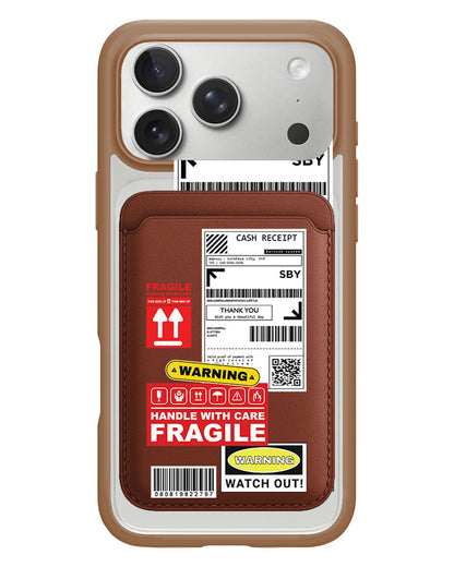 iPhone Magnetic Wallet Case - Shipping Label