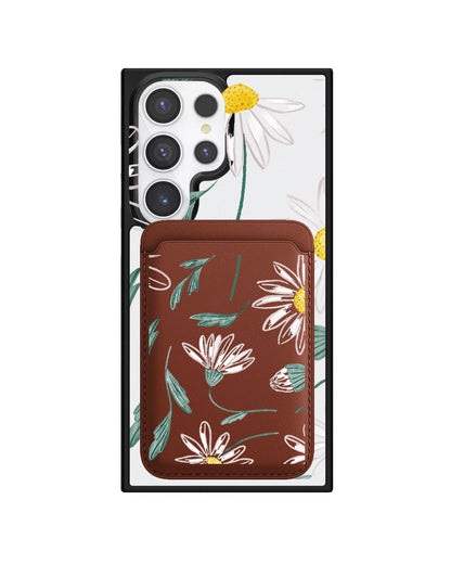 Android Magnetic Wallet Case - April Daisy