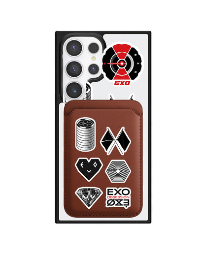 Android Magnetic Wallet Case - EXO Sticker Pack