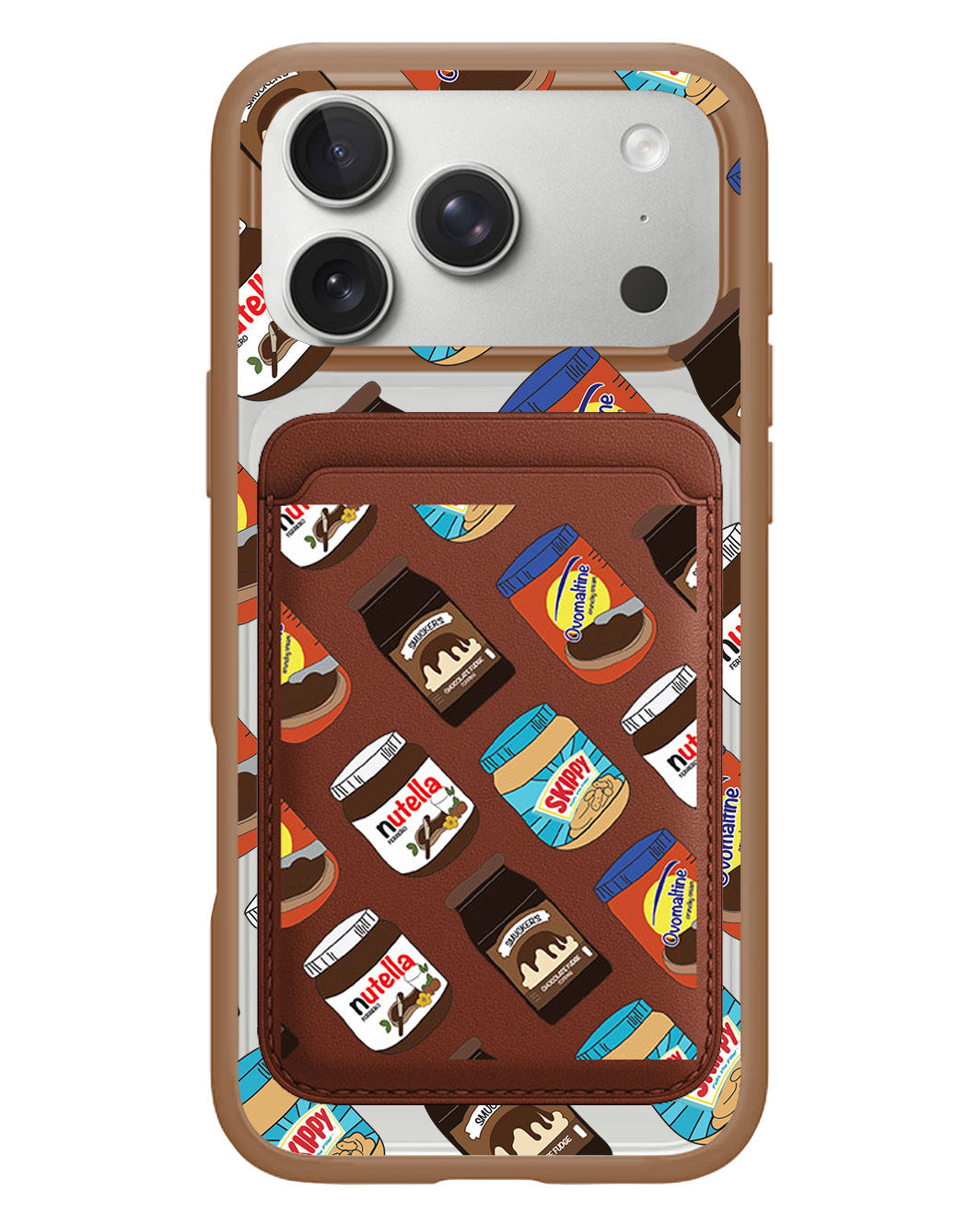 iPhone Magnetic Wallet Case - Choco Spread
