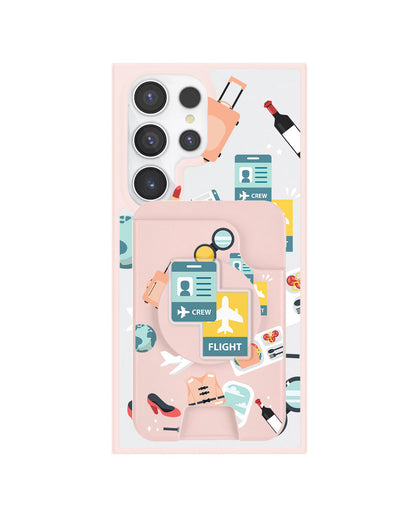 Android Magpop Wallet - Stewardess