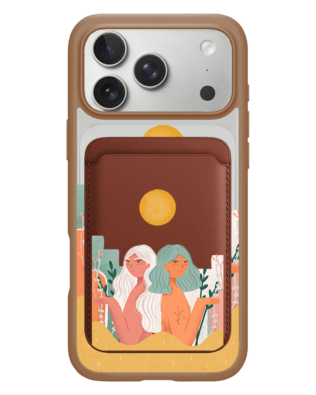iPhone Magnetic Wallet Case - We're Beautiful