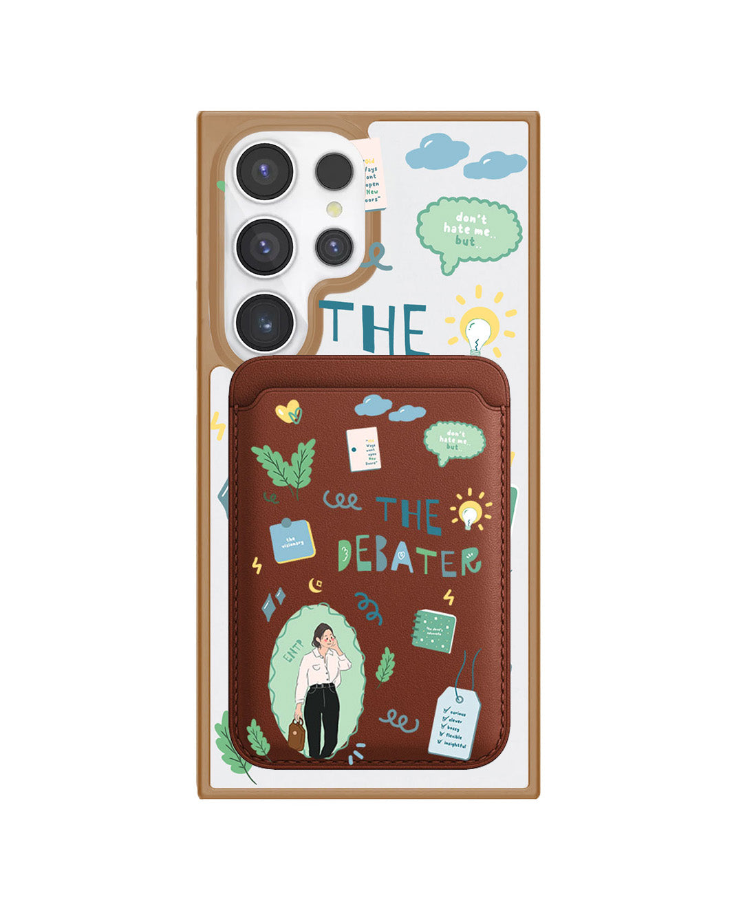 Android Magnetic Wallet Case - ENTP