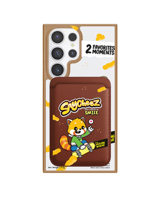 Android Magnetic Wallet Case - Saycheez