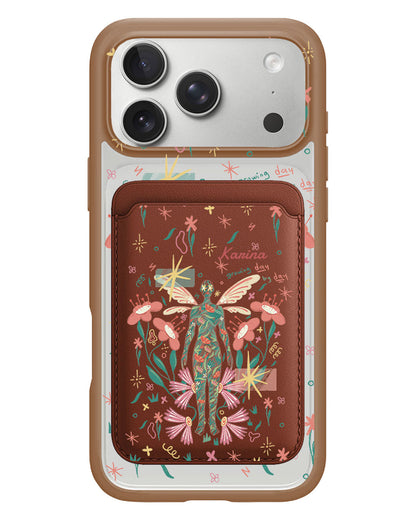 iPhone Magnetic Wallet Case - Growing Day by Day