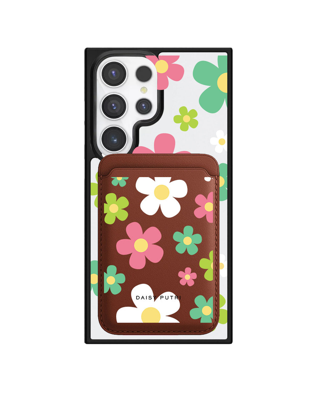 Android Magnetic Wallet Case - Daisy Wild