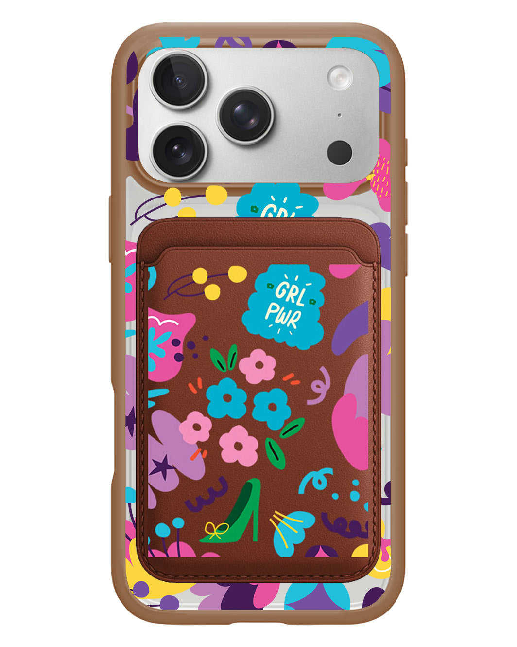 iPhone Magnetic Wallet Case - Girl Power 1.0