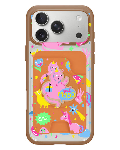 iPhone Magpop Wallet - Monster Say Good Mood