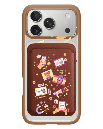 iPhone Magnetic Wallet Case - Content Creator