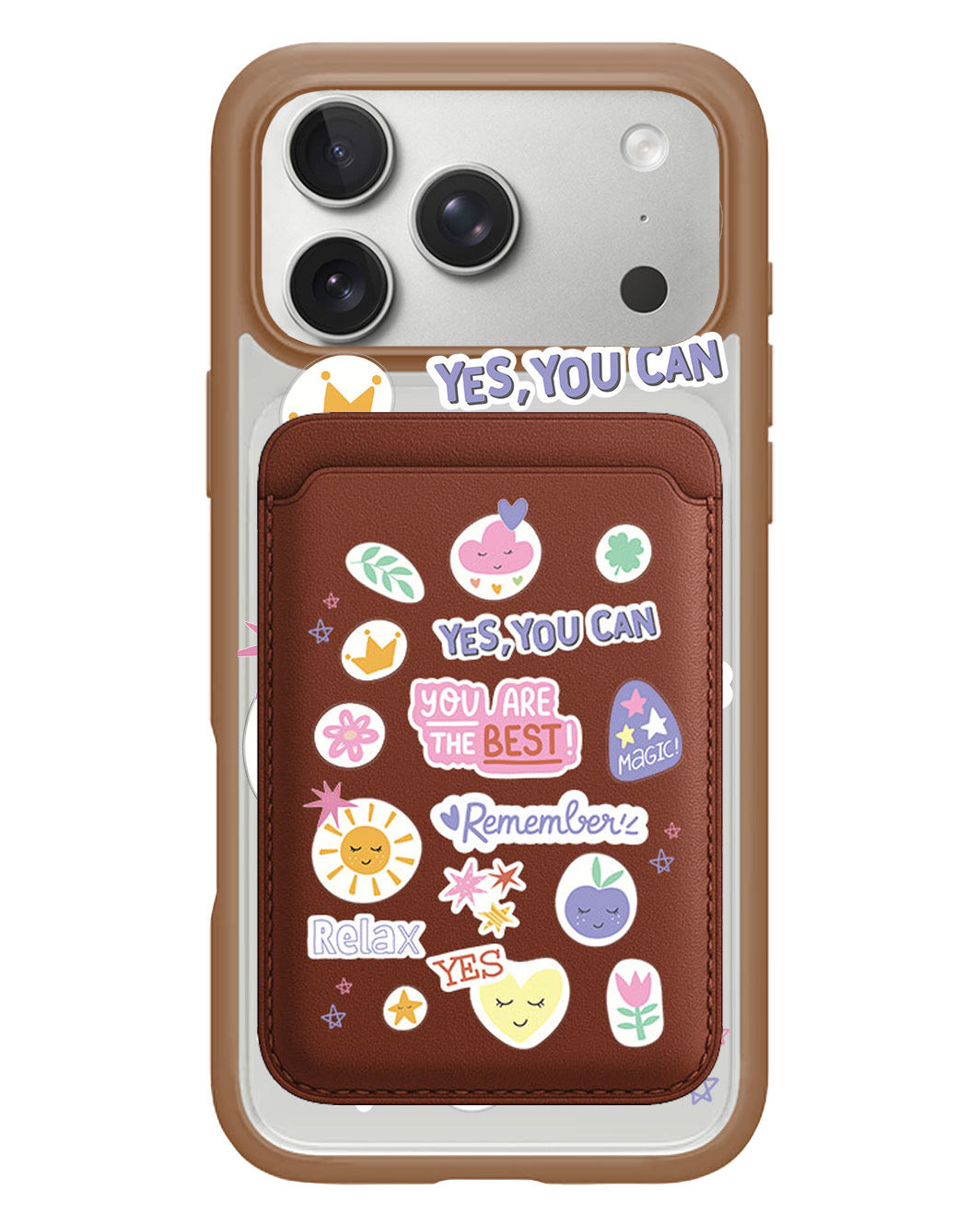 iPhone Magnetic Wallet Case - You Are The Best 2.0
