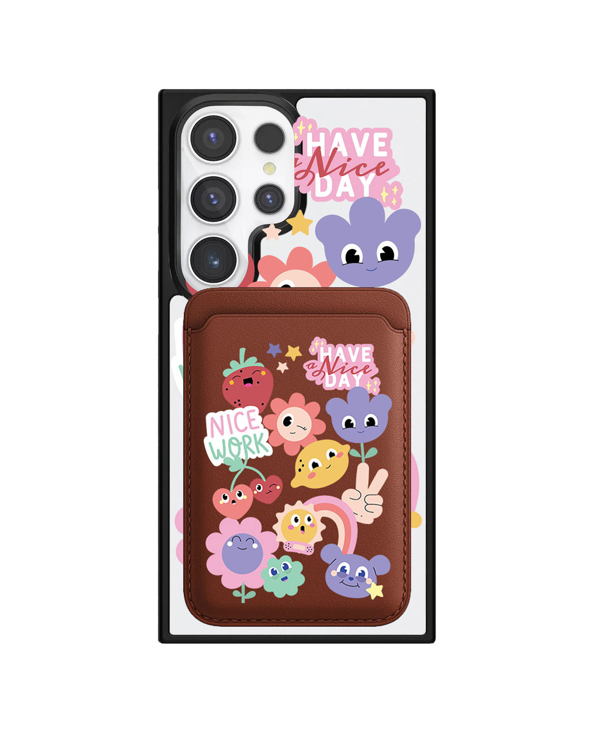 Android Magnetic Wallet Case - Garden Party