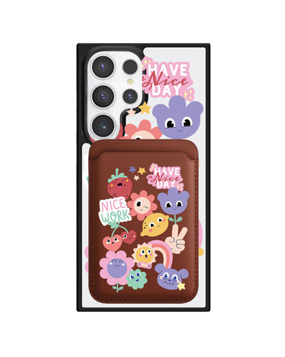 Android Magnetic Wallet Case - Garden Party