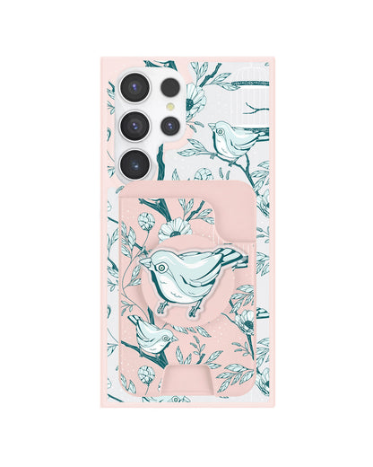 Android Magpop Wallet - Lovebird Monochrome 6.0