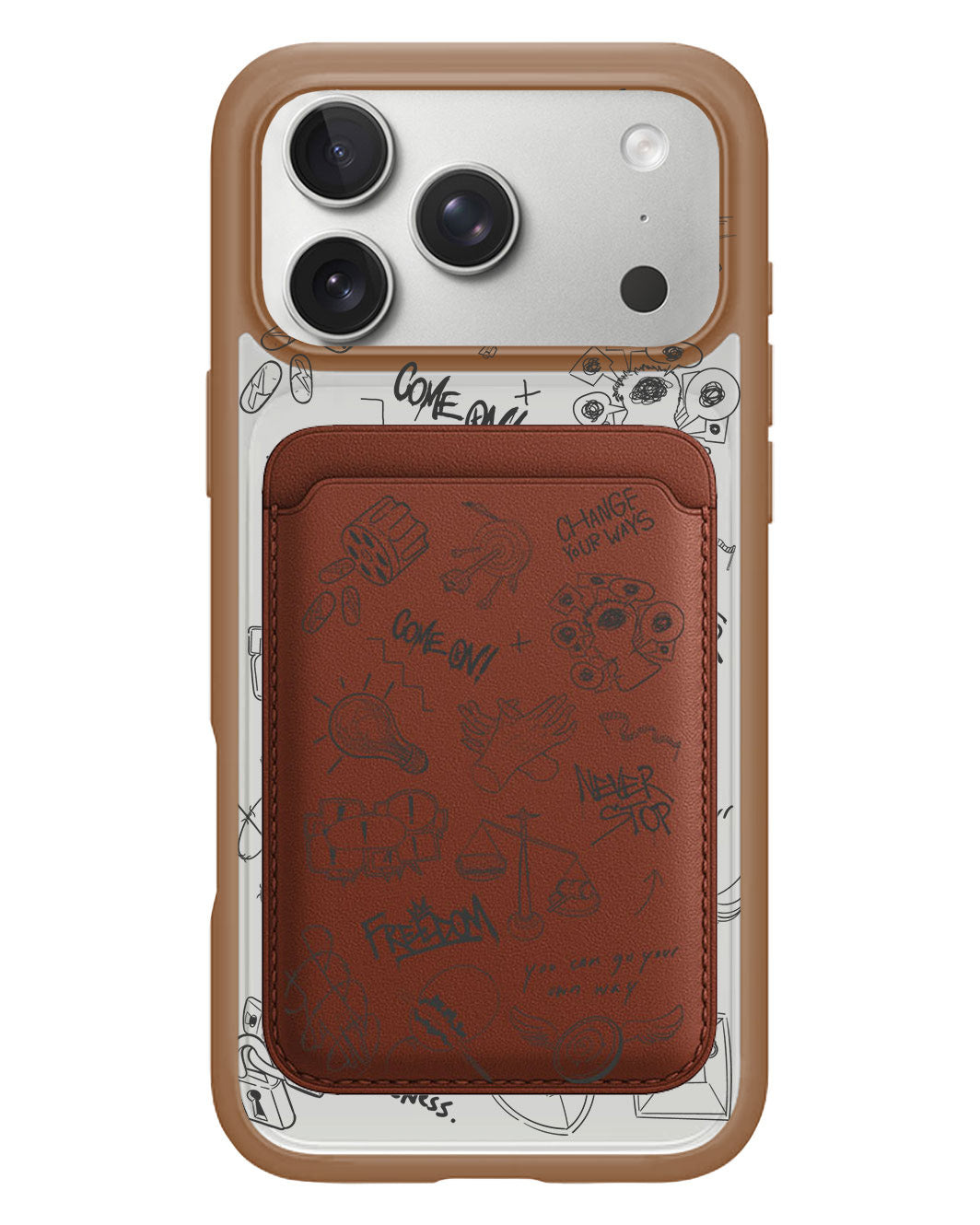 iPhone Magnetic Wallet Case - Freedom
