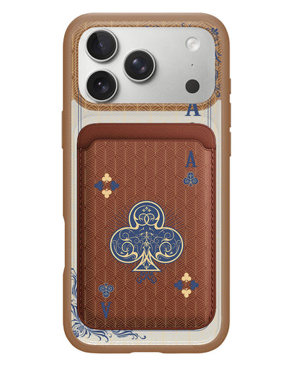 iPhone Magnetic Wallet Case - Ace