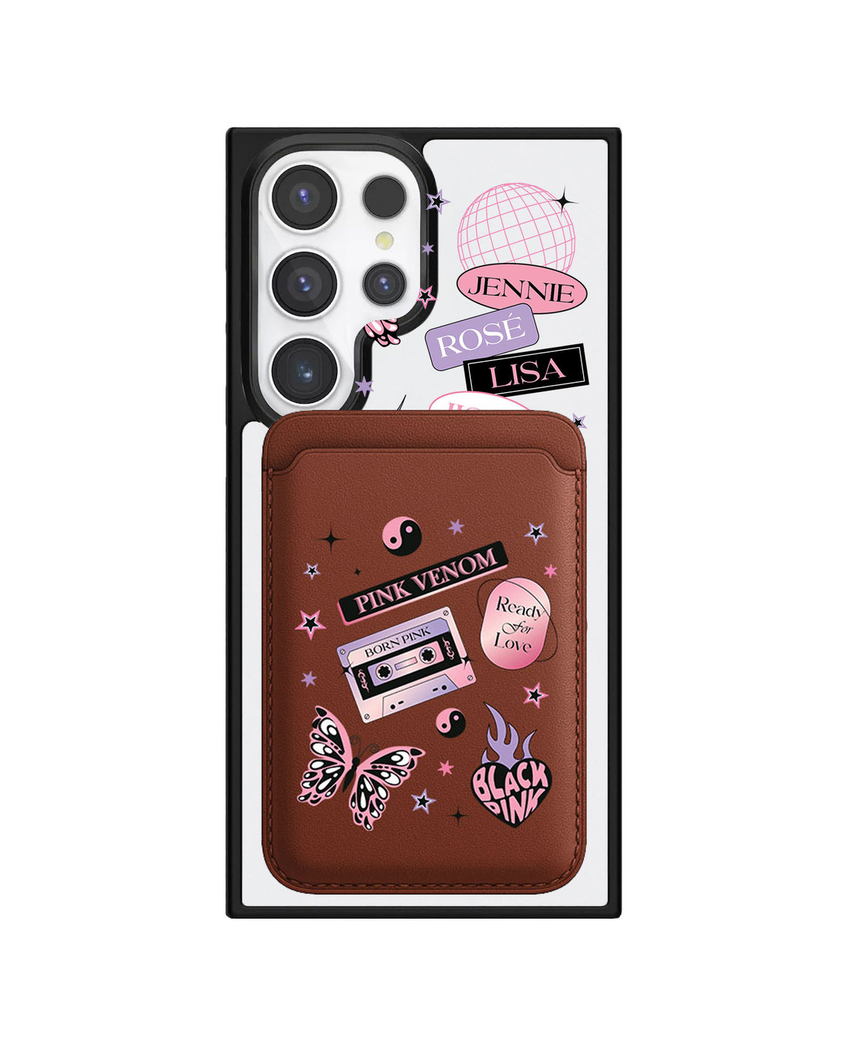 Android Magnetic Wallet Case - Born Pink
