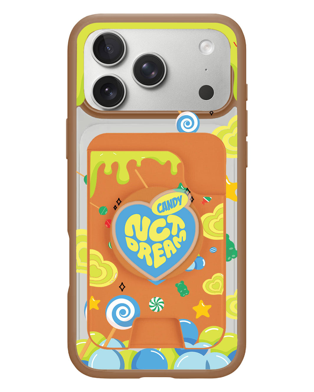 iPhone Magpop Wallet - NCT Dream Candy Lime Green