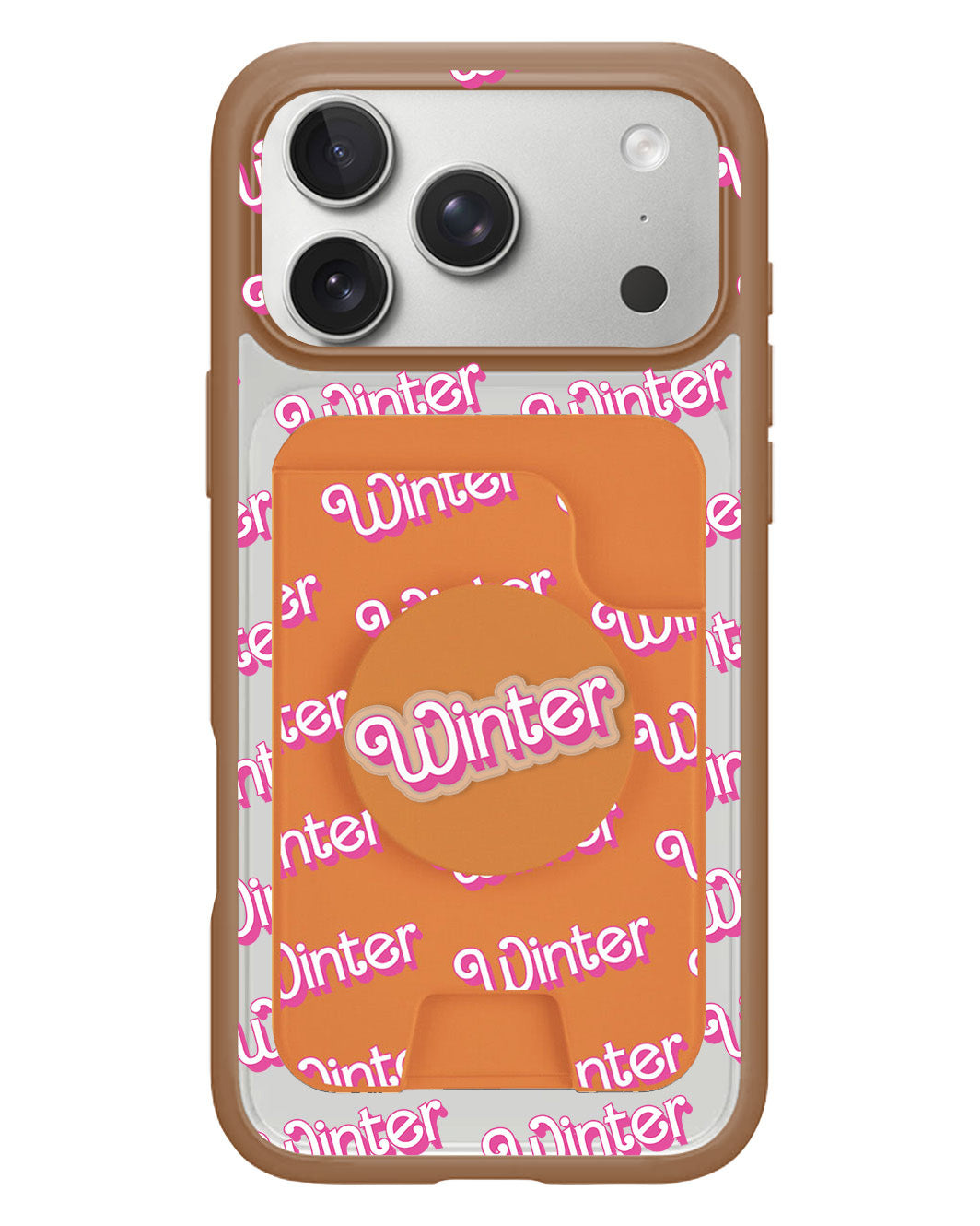 iPhone Magpop Wallet - Barbie Monogram