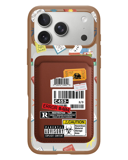 iPhone Magnetic Wallet Case - Let Me Sleep
