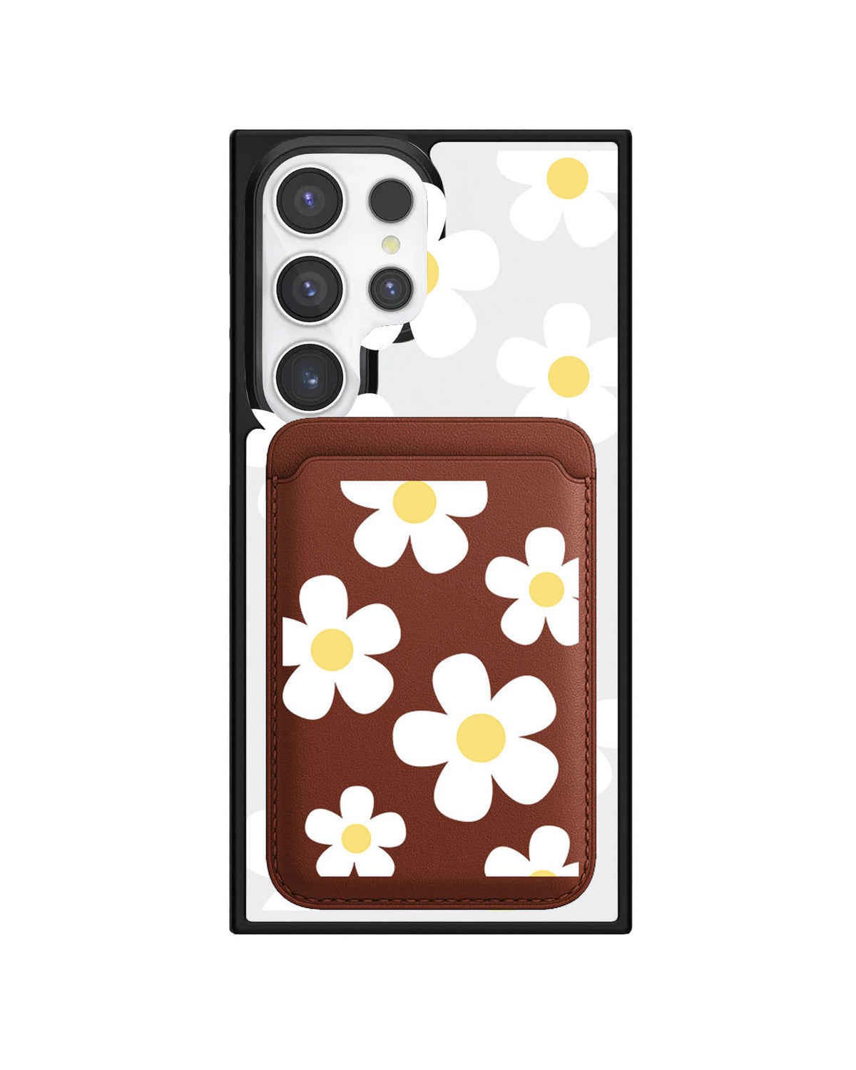 Android Magnetic Wallet Case - Daisy 2.0