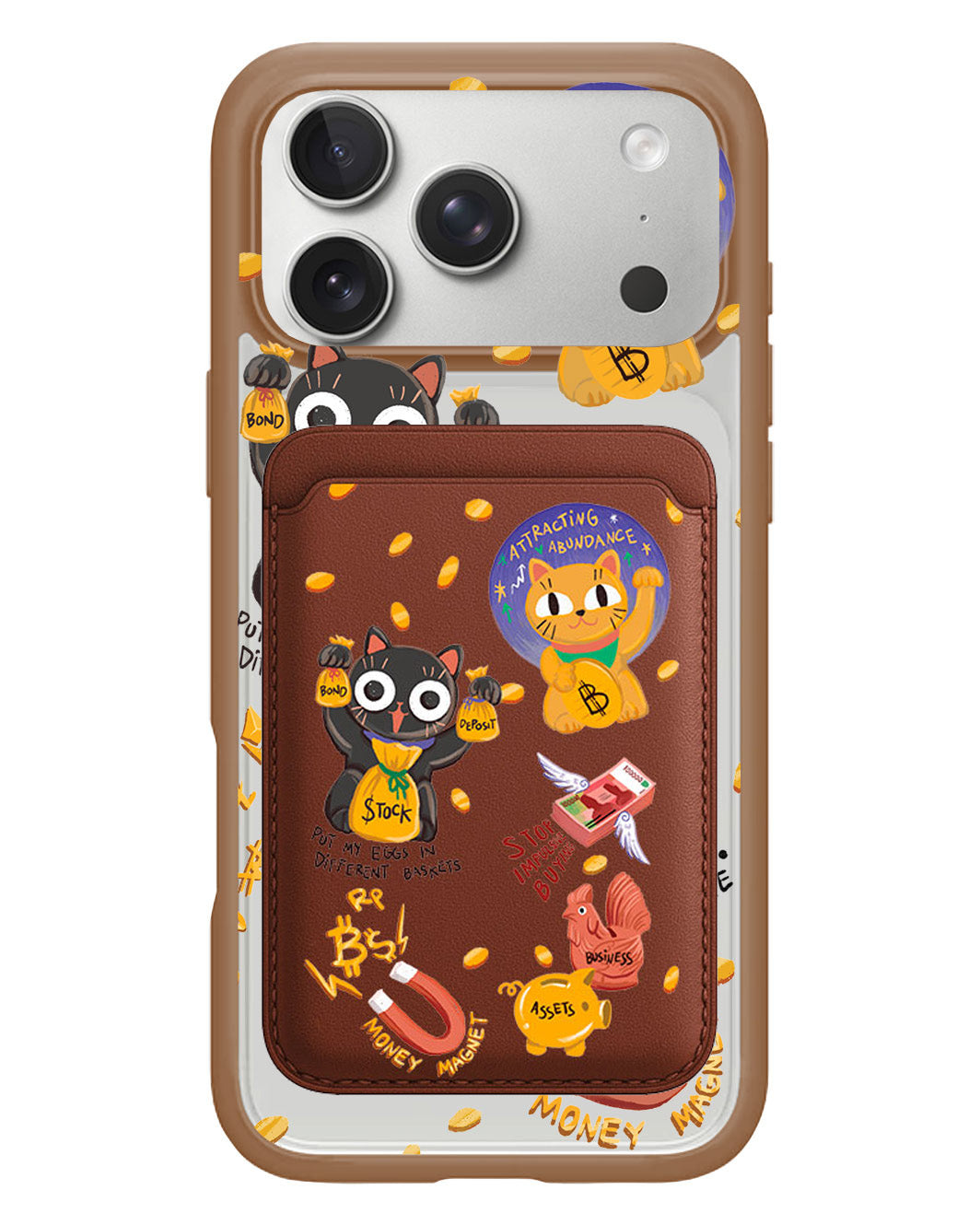 iPhone Magnetic Wallet Case - I Am... Money Magnet!!!