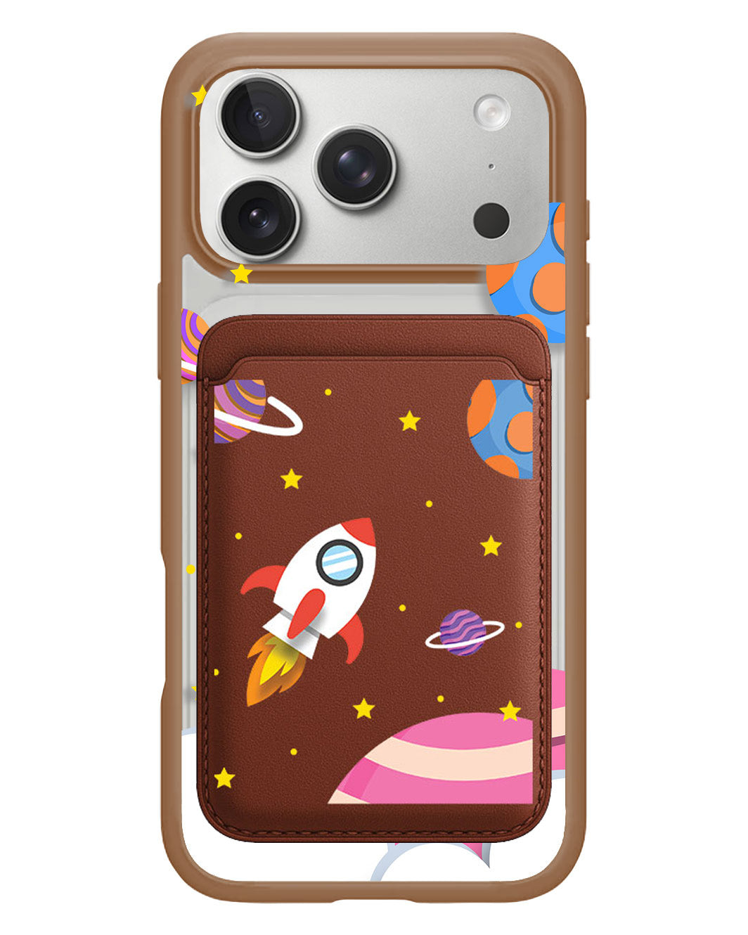 iPhone Magnetic Wallet Case - Neverland