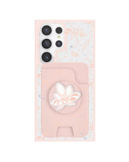 Android Magpop Wallet - Sketchy Flower & Butterfly 1.0