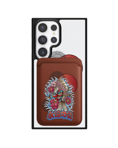 Android Magnetic Wallet Case - Oni Koi