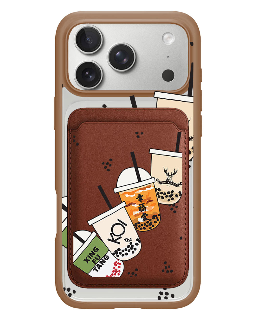 iPhone Magnetic Wallet Case - Boba 2