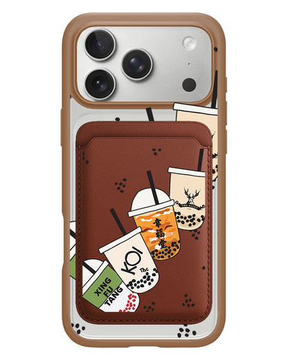 iPhone Magnetic Wallet Case - Boba 2
