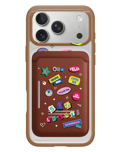 iPhone Magnetic Wallet Case - Stray Kids Locker