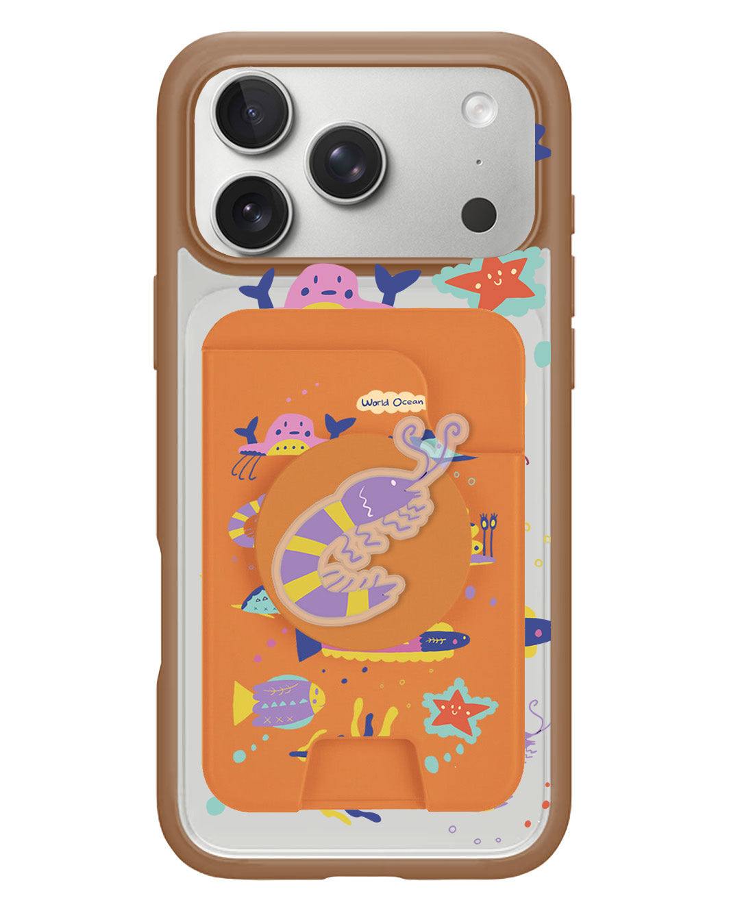 iPhone Magpop Wallet - Ocean World