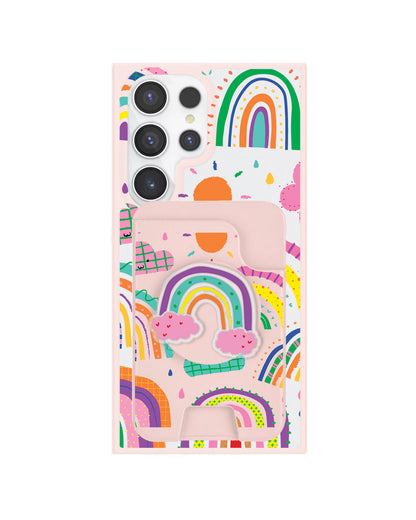 Android Magpop Wallet - Rainbow