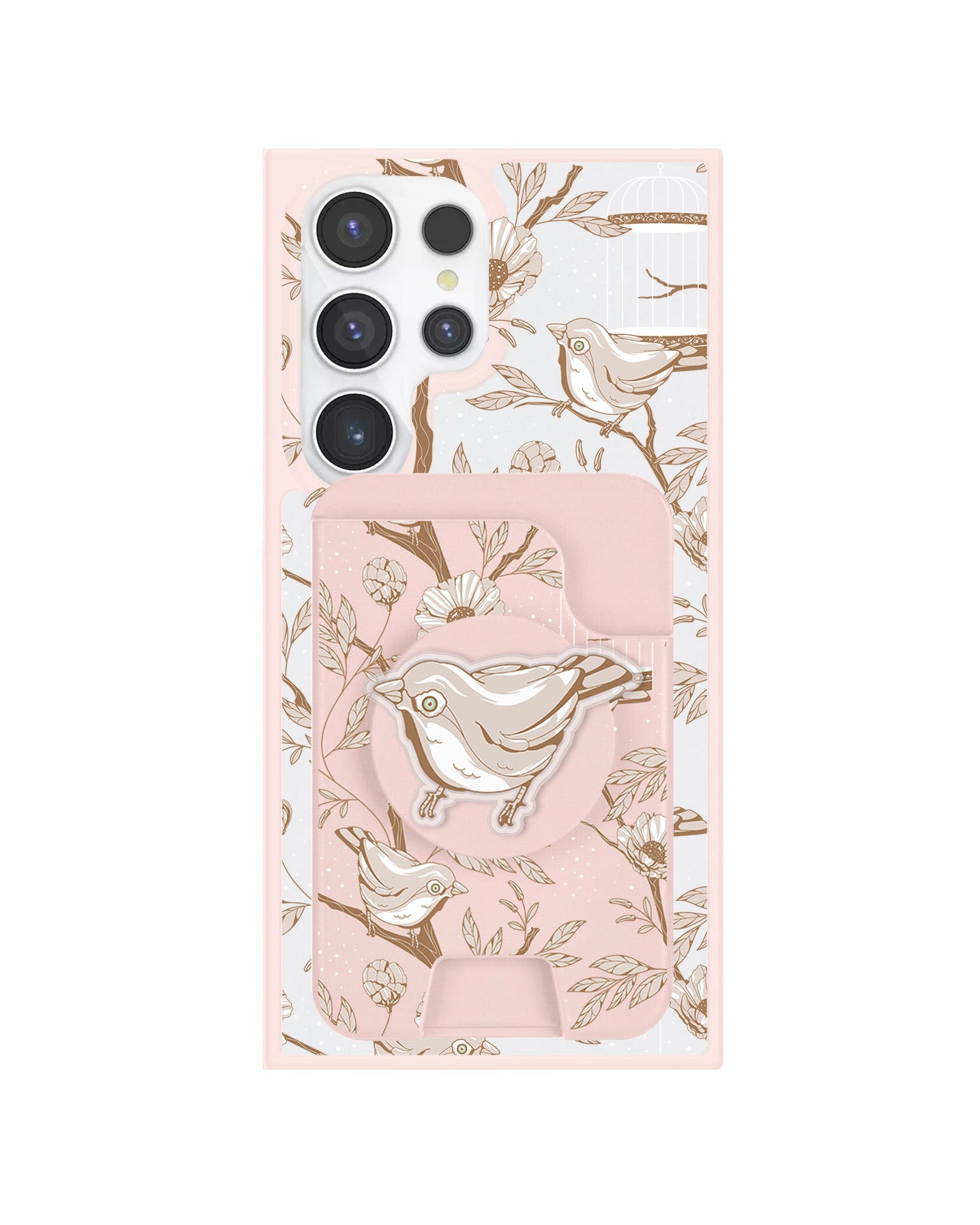 Android Magpop Wallet - Lovebird Monochrome 3.0