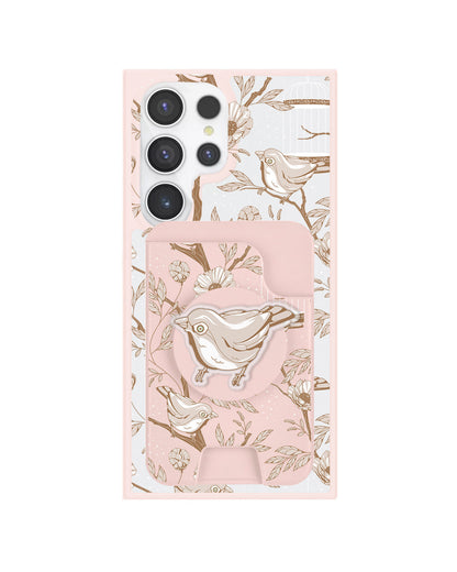 Android Magpop Wallet - Lovebird Monochrome 3.0
