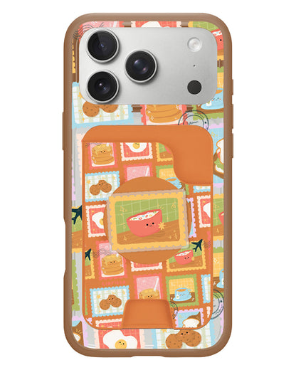 iPhone Magpop Wallet - Breakfast Menu Stamps