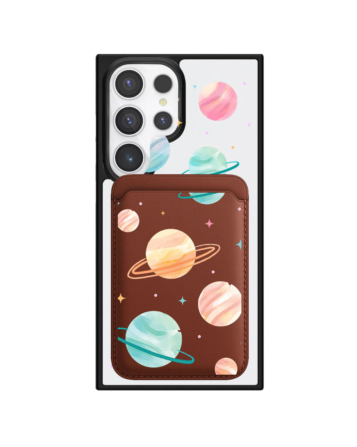 Android Magnetic Wallet Case - Planetarium 1.0
