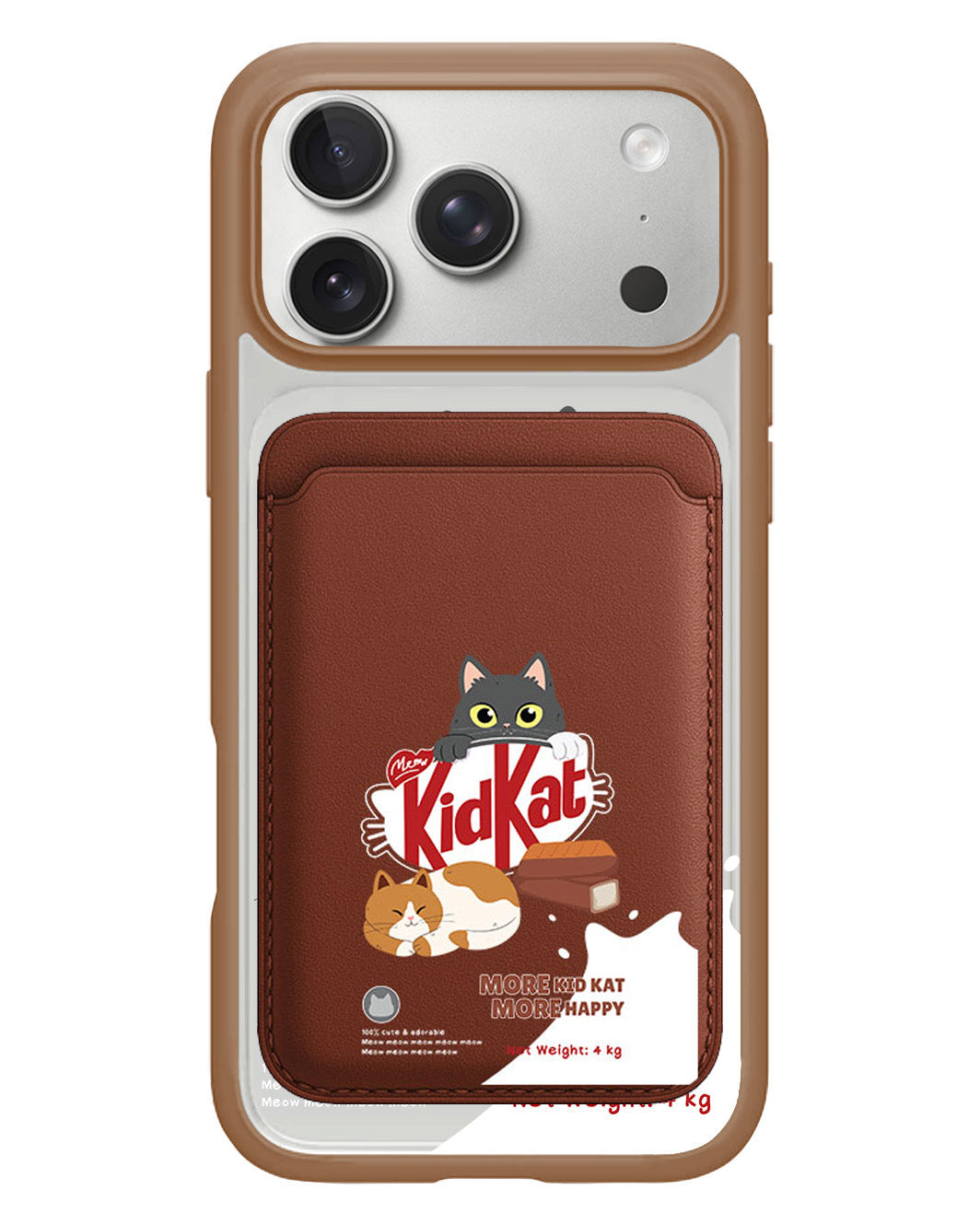 iPhone Magnetic Wallet Case - Kidkat